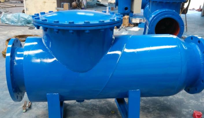 卧式直通除污器